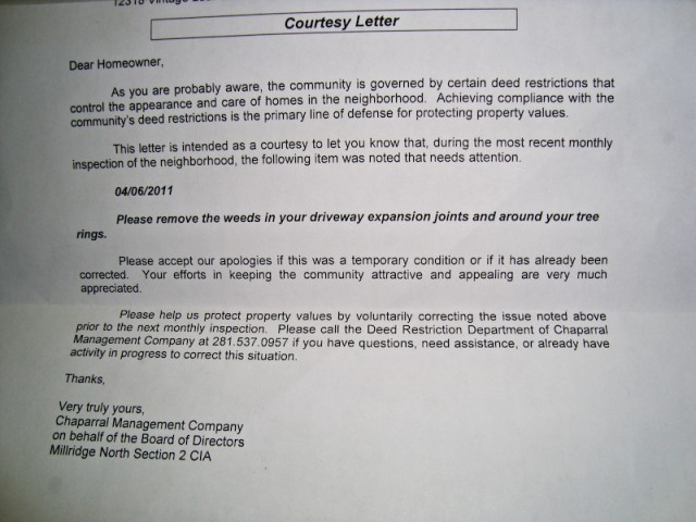 notice